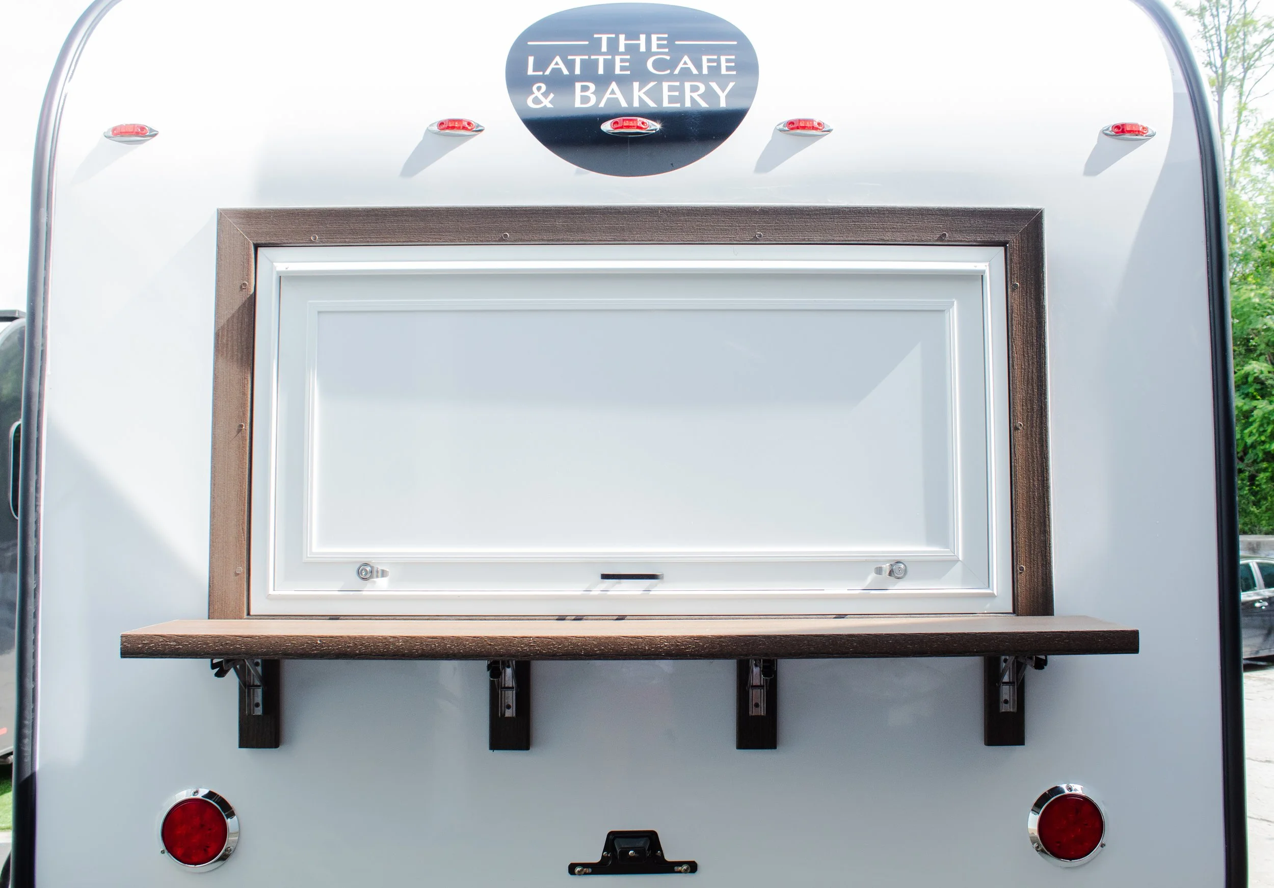 The Latte Cafe and Bakery mobile trailer